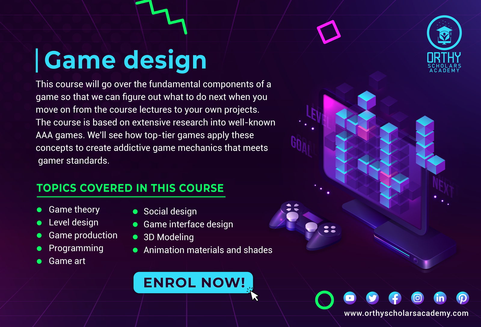 Game Design & Development Bootcamp